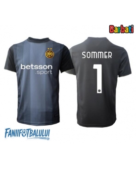 Inter Milan Yann Sommer #1 Portarii Tricou Fotbal Replică 2025-26 Barbati Acasa